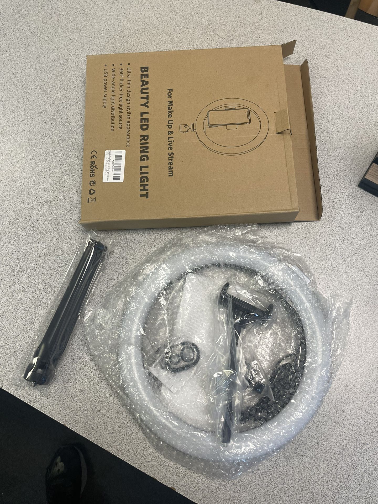 Beauty LED Ring Light For Makeup & Livestream ($29.99)