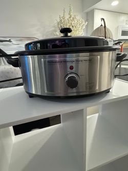 Calentador profesional de piedras calientes