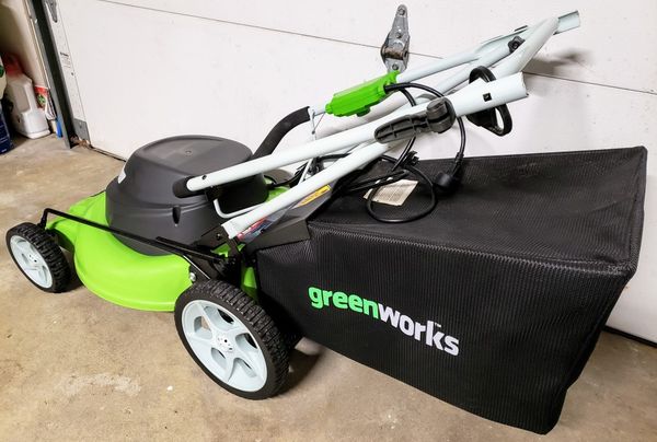Greenworks 20 Electric Lawnmower Model 25022 For In Greenworks 20 Electric Lawnmower Model 25022