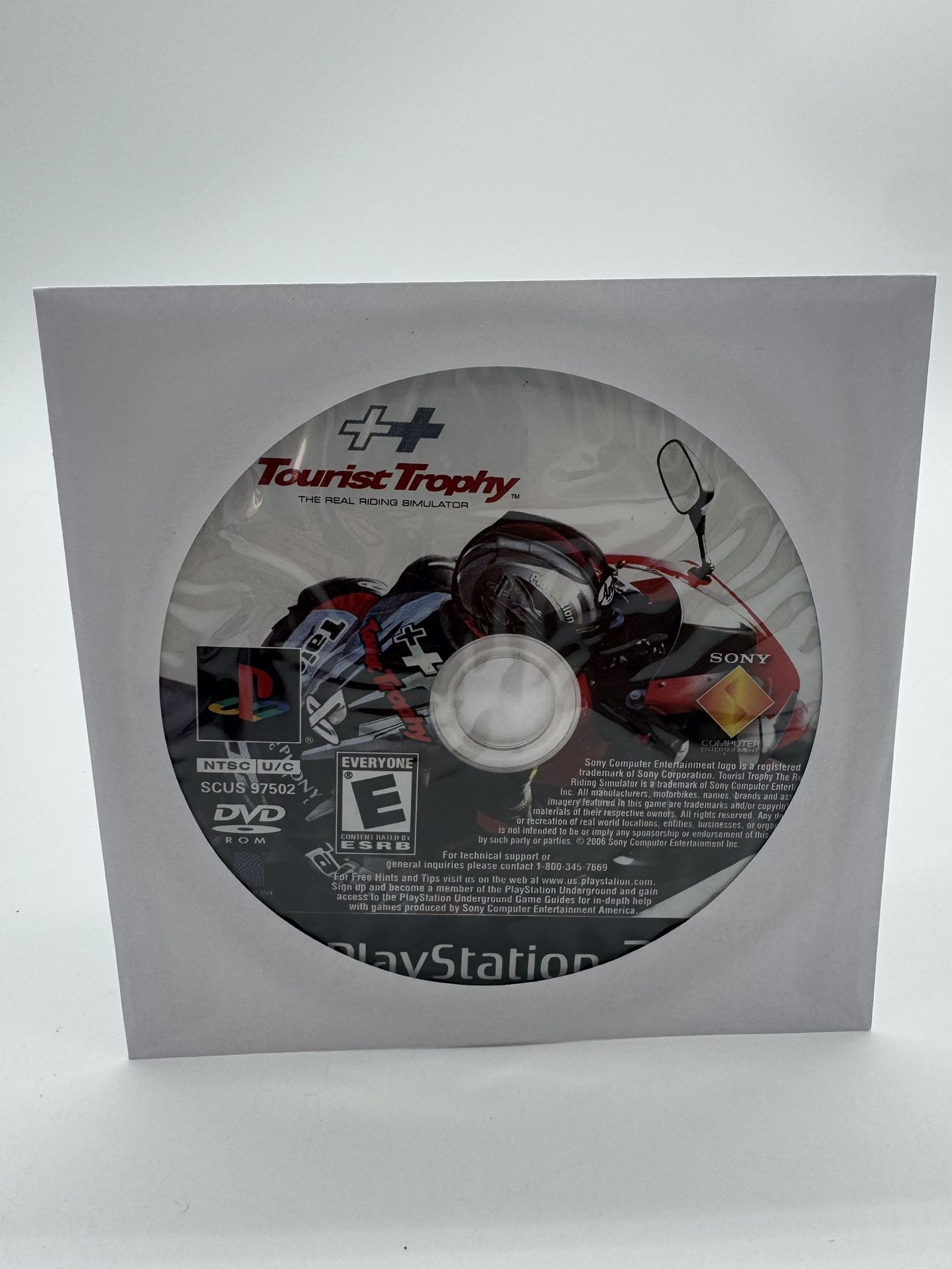 Tourist Trophy (Sony PlayStation 2 2006 PS2) Disc Only Tested