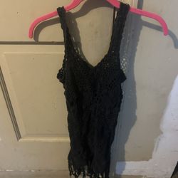 Black Summer Style Dress Tank Dress Pencil