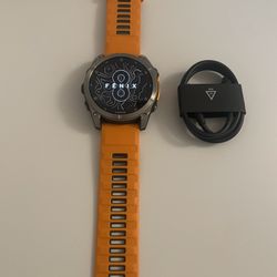 Garmin Fenix 8 51mm Amoled Sapphire Titanium