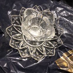 Glass Candle Holders