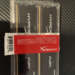 HyperX FURY 32GB (16GBx2) DDR4 2666MHz Desktop Memory RAM CL16