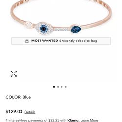 Bangle Evil Eye Bracelet 
