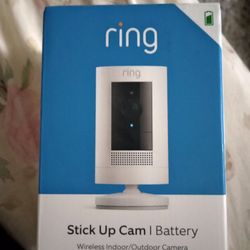 Pair Of Ring Security Cameras Indoor And Out Battery New Unopened Boxes 