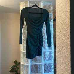 Windsor XS Forest Green Short Formal Dress