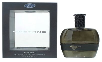 Black by Ford Mustang Eau de Toilette Cologne for Men, 3.4 fl. oz., Black - New