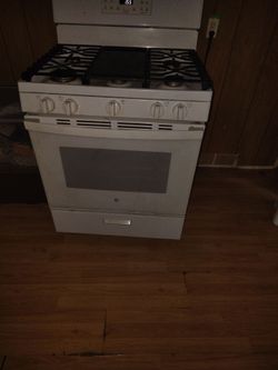 GE gas and electric stove