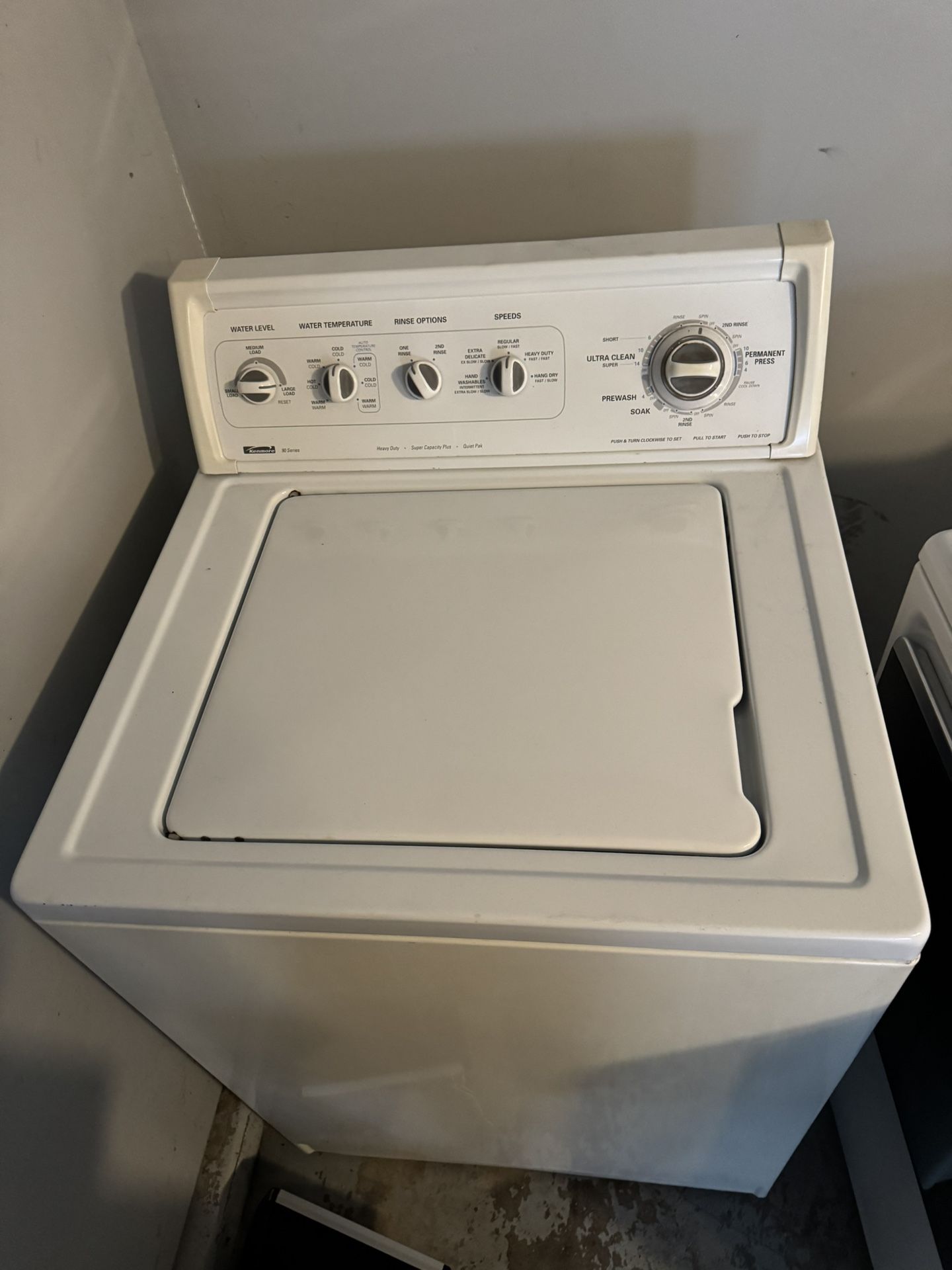 Washer And Dryer