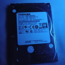 500 GB Toshiba Disk Drive