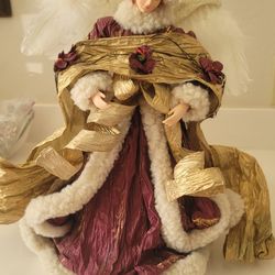 Rare Vintage Angel Tree Topper