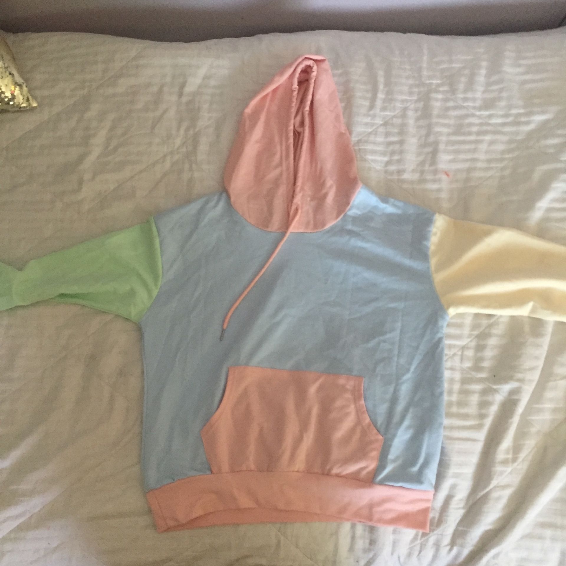 SHEIN Colorful Hoodie