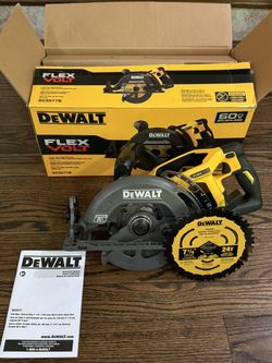 Dewalt flex volt 7-1/4 worm drive circular saw