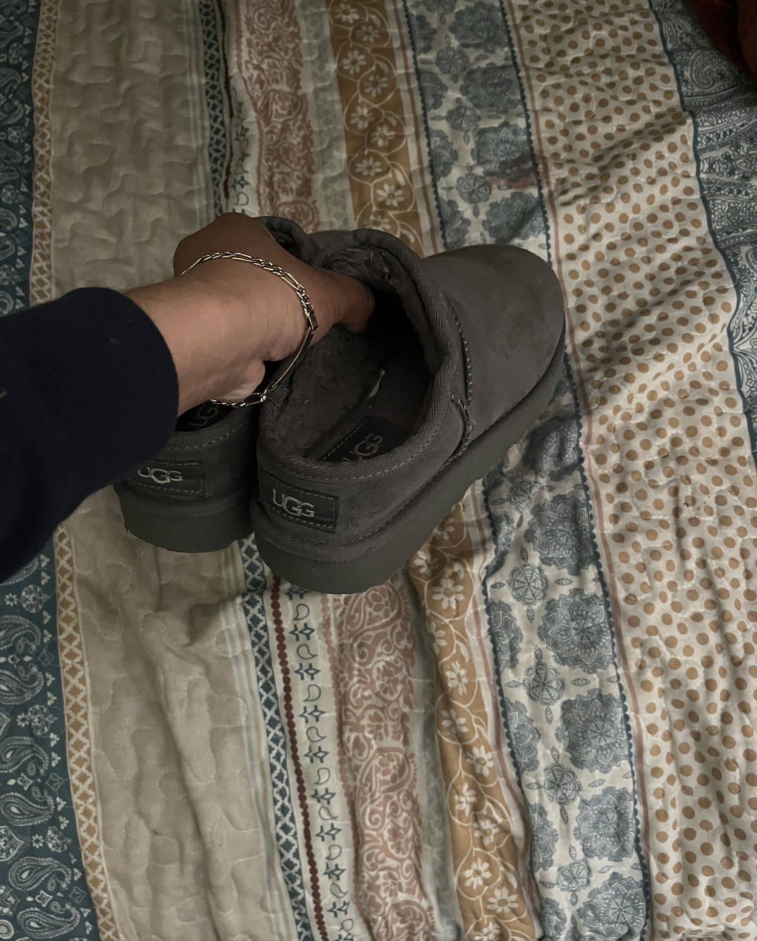 UGG Classic Slipper Dark Grey