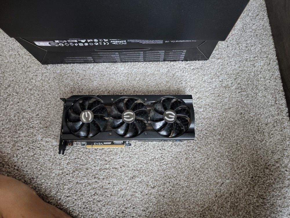 EVGA GeForce RTX 3080 XC3 BLACK GAMING 10GB GDDR6X Graphics Card