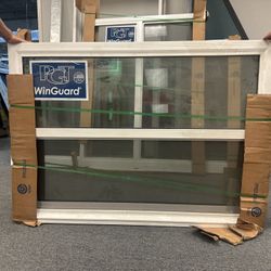 PGT Vinyl Single Hung Window 53” X 38 1/4” 