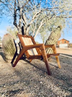 Handcrafted Walnut Mid-Century Modern Lounge Chair