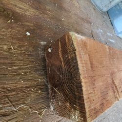4x8 wood beam  Treated Wood Post