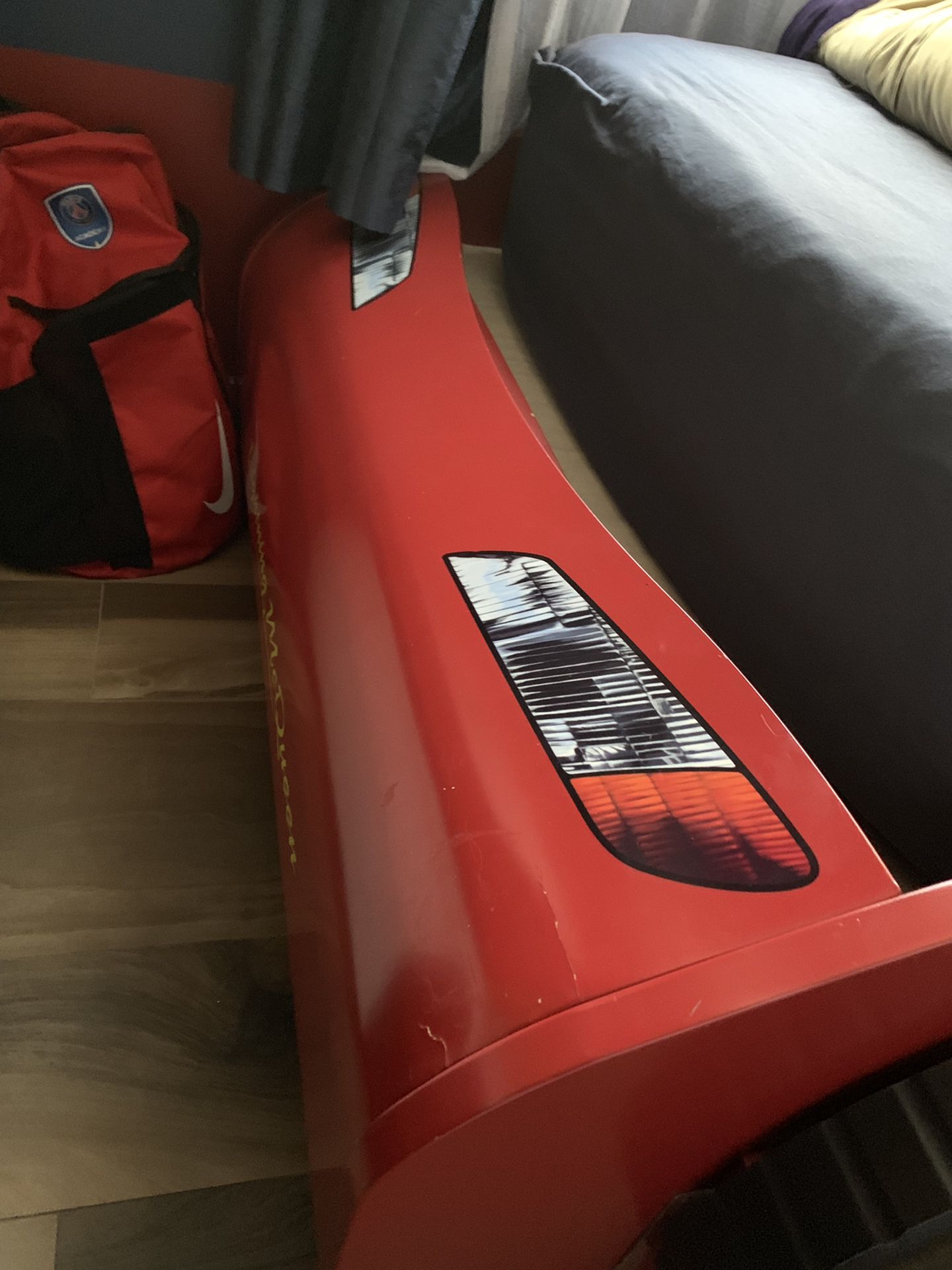 Lightning McQueen twin bed