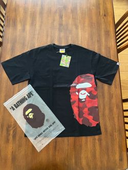 BAPE Red Camo T SHIRT SIZE MEDIUM