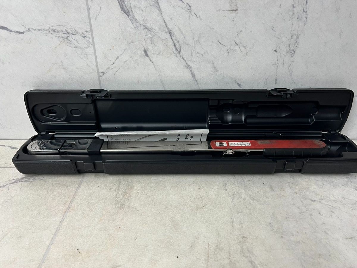 SNAP-ON TQR250EX 1/2" Drive SAE Adjustable Click-Type Fixed Head Torque Wrench (PO1018266)