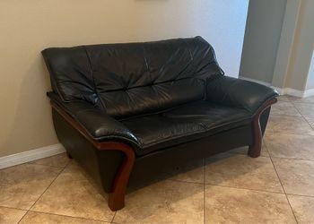 Sofa Loveseat  Leather