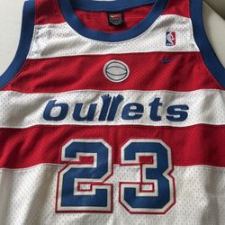 Michael Jordan #23 Washington Bullets Jersey – XXL