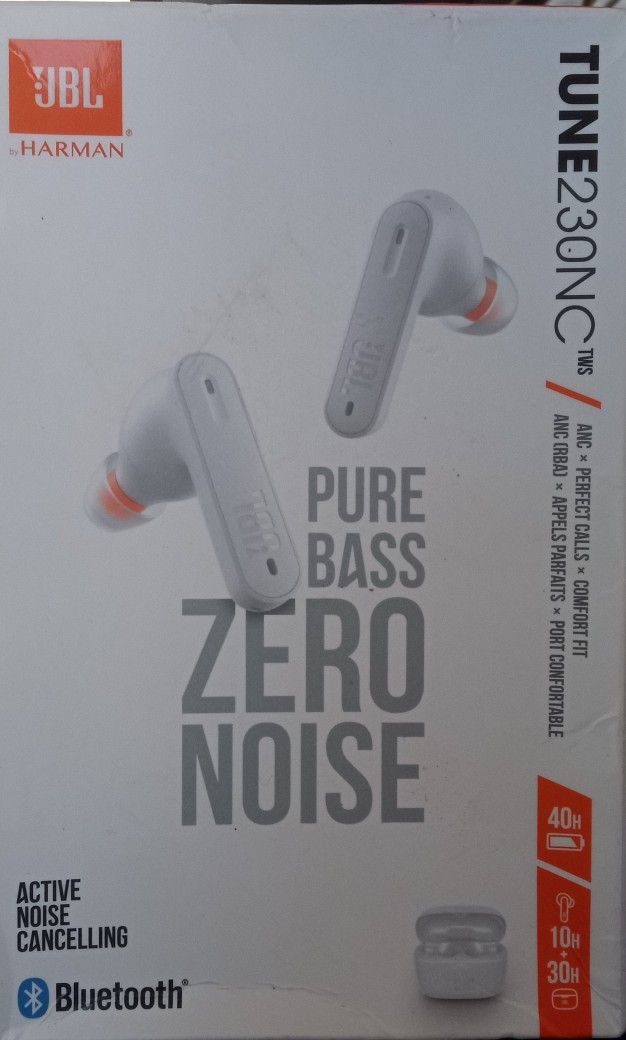 JBL Tune230NC Pure Bass Wireless Bluetooth Earbuds 