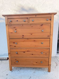 Ikea - Hemnes Dresser - Solid Wood - Rare Natural Wood Color