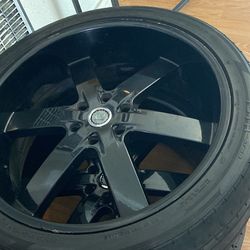 U2 Wheels 4 Rims And Tires 