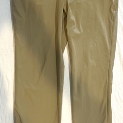 Lululemon ABC 5 pocket men's pants/trousers (36x30) Khaki