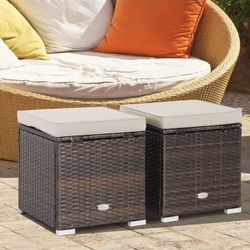 Costway 2pcs  Ottoman Set