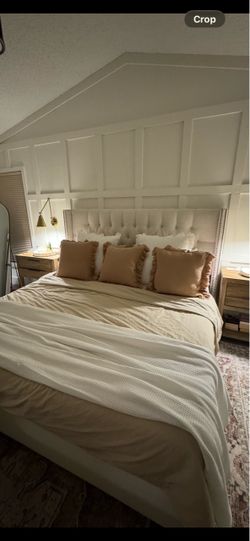 King bed frame
