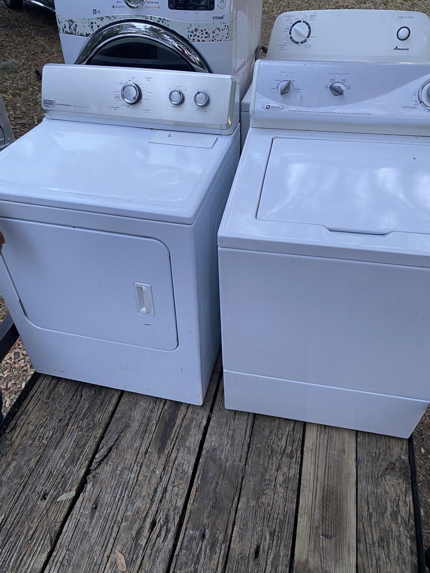 Wash and Dryer