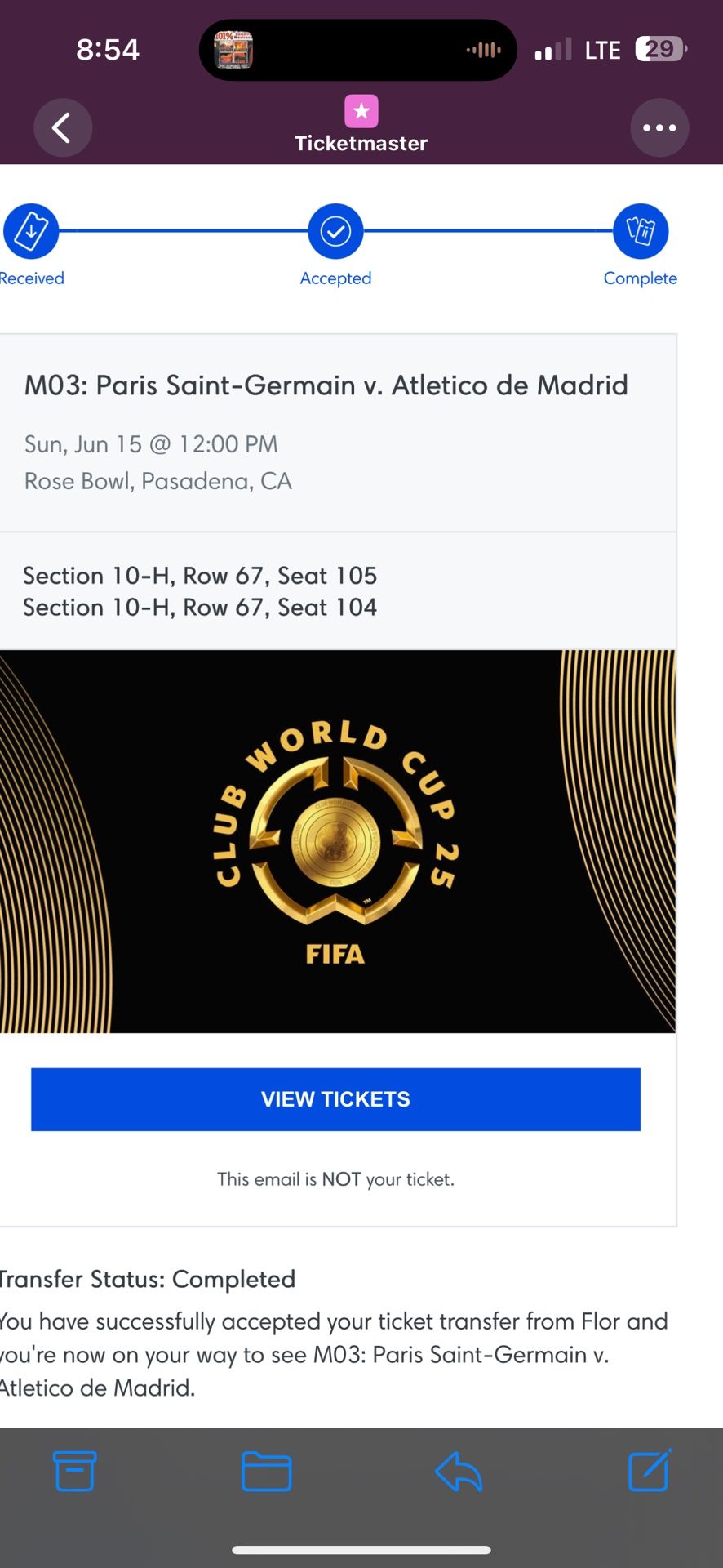 Club World Cup Tickets Soccer