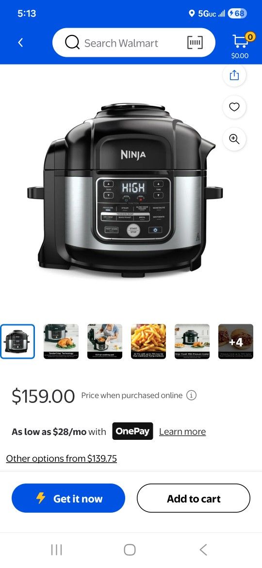 Ninja Multi-cooker 10-n-1