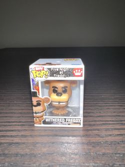 BITTY Withered Golden Freddy 1-Inch Funko Pop Five Nights 5NAF Horror Video Games