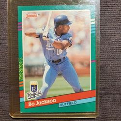 Bo Jackson Error 91 Dunruss Card