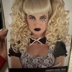 Wig- Creepy Doll