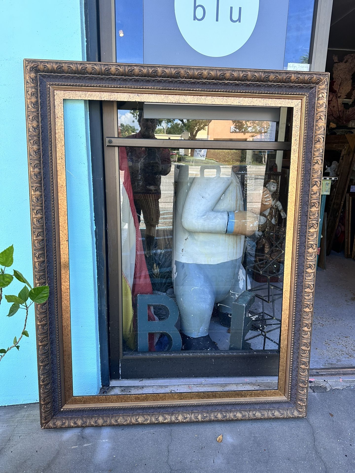 Large Vintage Wood Frames