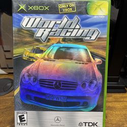 $13 world racing Xbox original complete