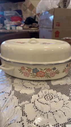 Vintage Enamel Roaster