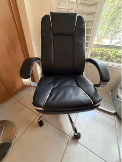🖤 Modern Black Office Chair 🖤