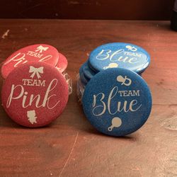 Gender Reveal Buttons