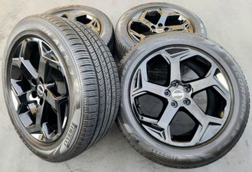 20” Range Rover New Gloss Black OEM Wheels and Tires