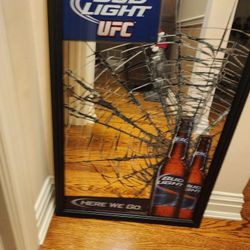 Bud Light UFC Mirror