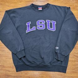Vintage Y2k LSU Champion Sweatshirt