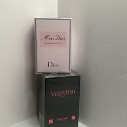 Miss Dior (Blooming Bouquet, ‘women’s’)  Valentino (UOMO ‘Men’s) 