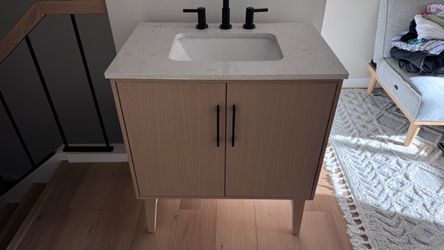 Bathroom vanity/sink combo